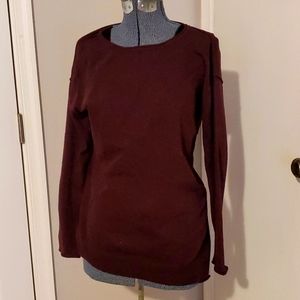 Plum colored sweater size small